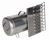 Коптильня цилиндрическая из нержавеющей стали 150 мм