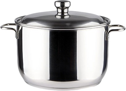 Кастрюля "Классика-ПРИМА" 5 л (прутковые ручки и металлическая крышка) (220/187 мм)