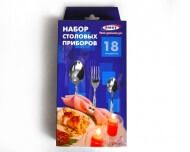 Набор столовый 18 предметов "Узоры"